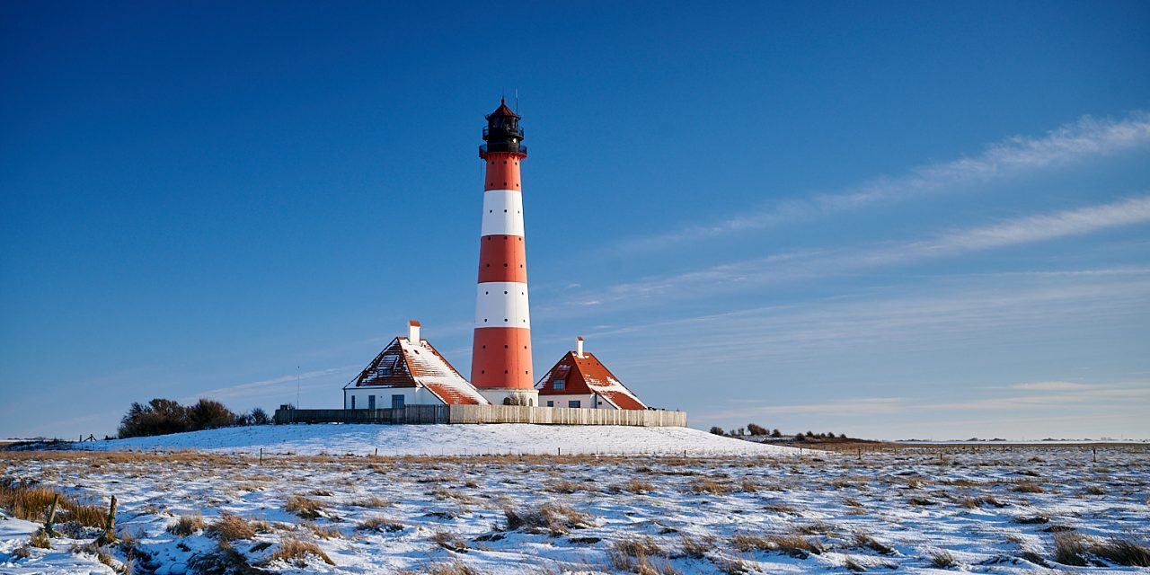 Westerhever Leuchtturm – Winterliche Impressionen